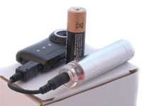 Портативное зарядное устройство USB от пальчиковой батарейки AA